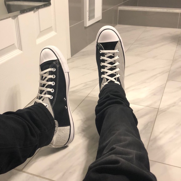 NWT Men’s Converse High Top Sneakers - Picture 3 of 8